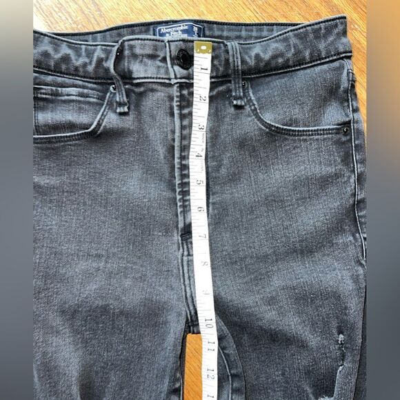 Abercrombie & Fitch Simone High Ankle Rise Super Skinny jeans Size 2 - Picture 7 of 16